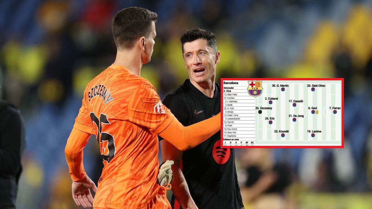 Getty Images / Florencia Tan Jun / as.com / Na zdjęciu: Wojciech Szczęsny i Robert Lewandowski