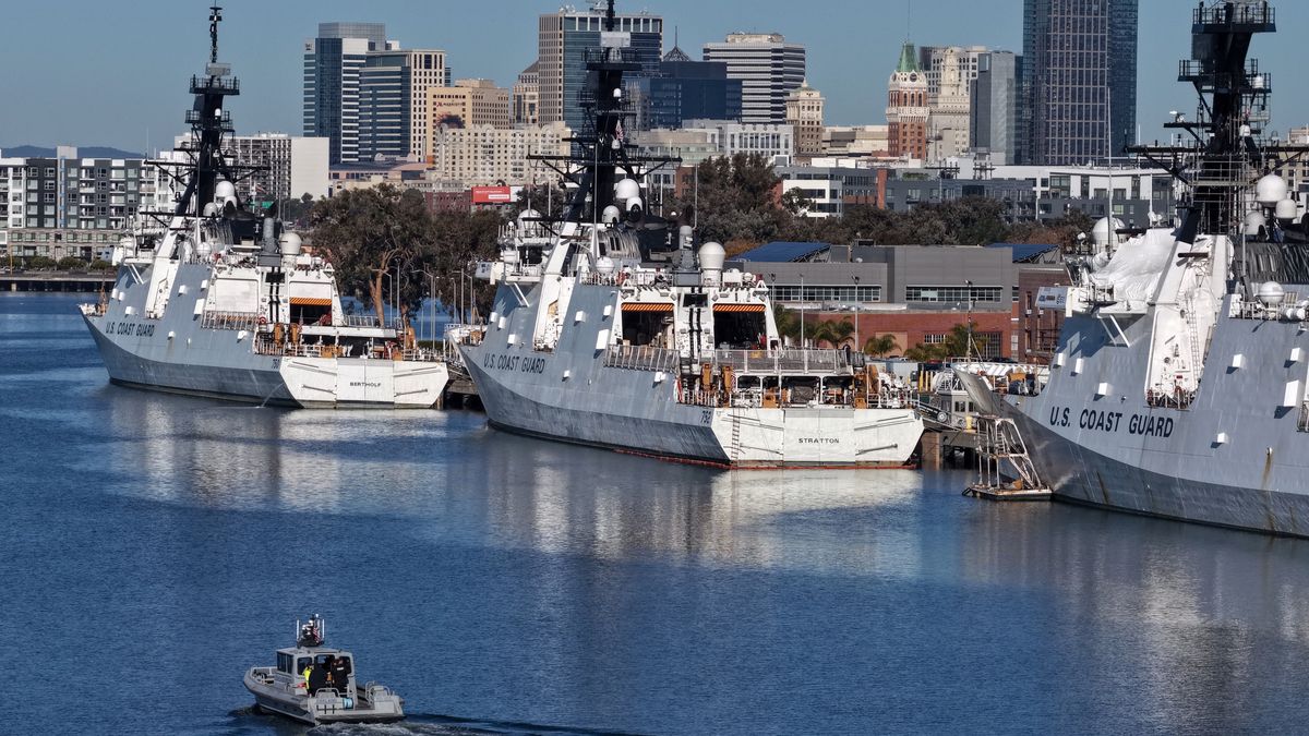 Jednostki Straży Przybrzeżnej Stanów Zjednoczonych - zdjęcie ilustracyjne