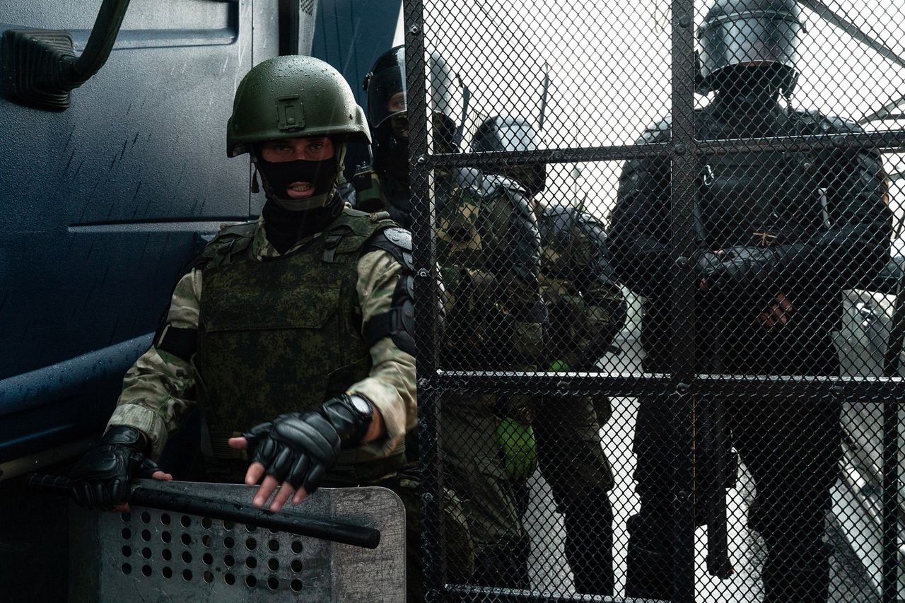 Arrests in Belarus.