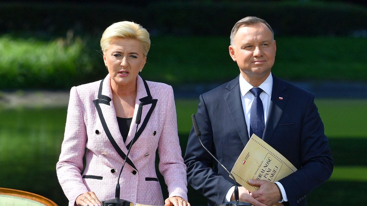 Andrzej Duda, Agata Kornhauser-Duda.