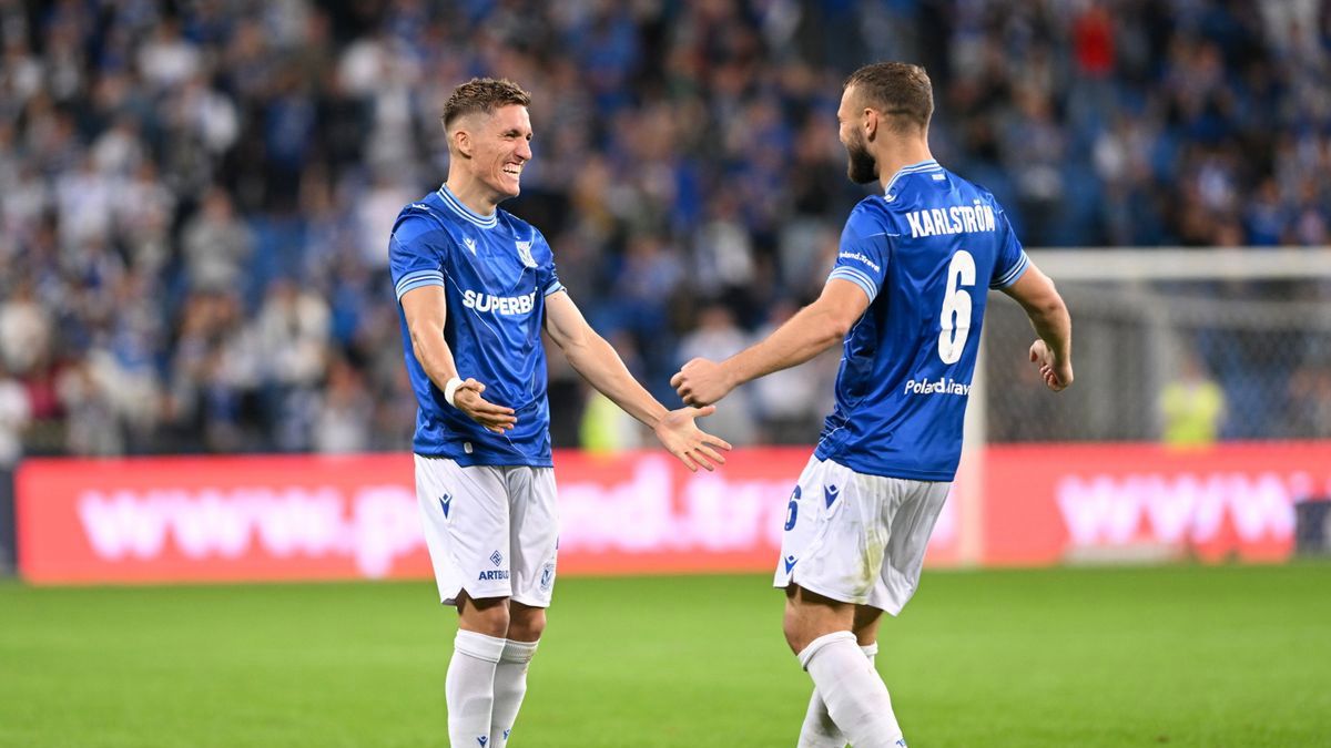 PAP / Jakub Kaczmarczyk / Na zdjęciu: piłkarze Lecha Poznań