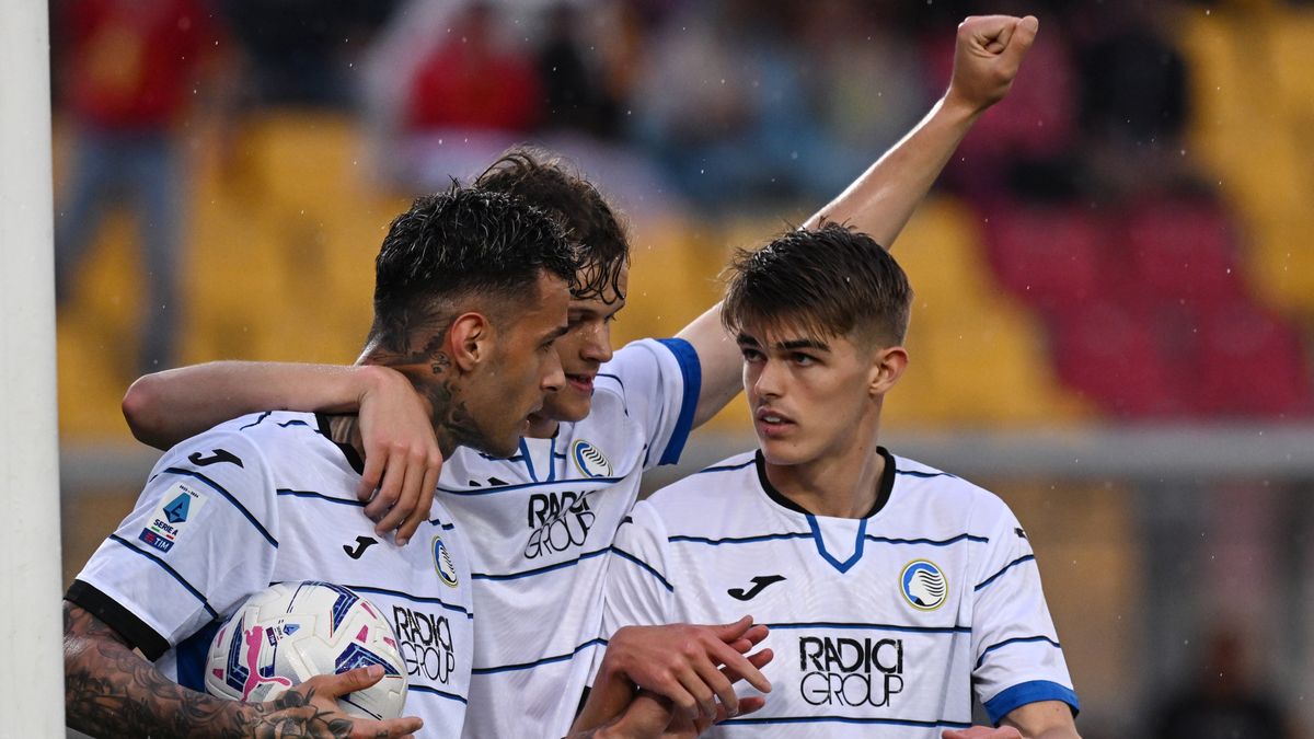 Getty Images / Na zdjęciu: piłkarze Atalanty Bergamo