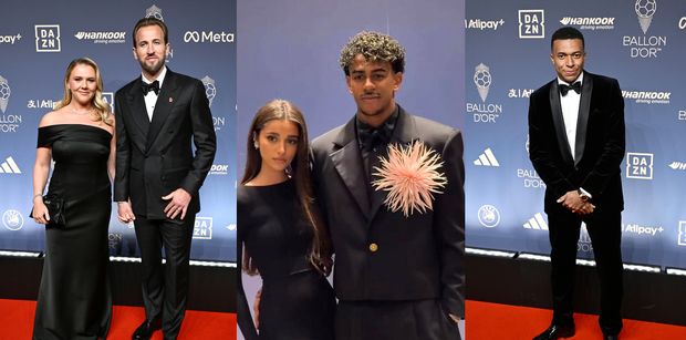 Złota Piłka 2026. Harry Kane z żoną, Kylian Mbappé i Lamine Yamal z ukochaną (ZDJĘCIA)