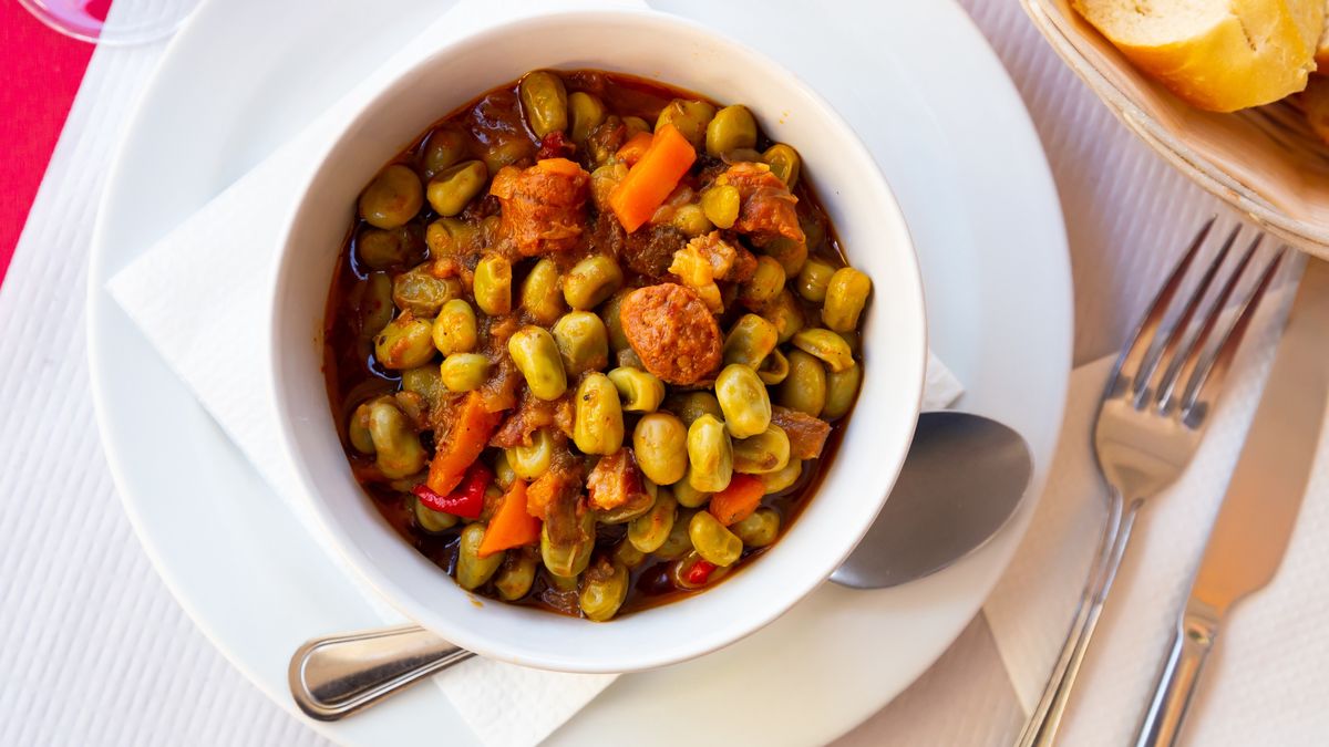 Bób jak fasolka po bretońsku