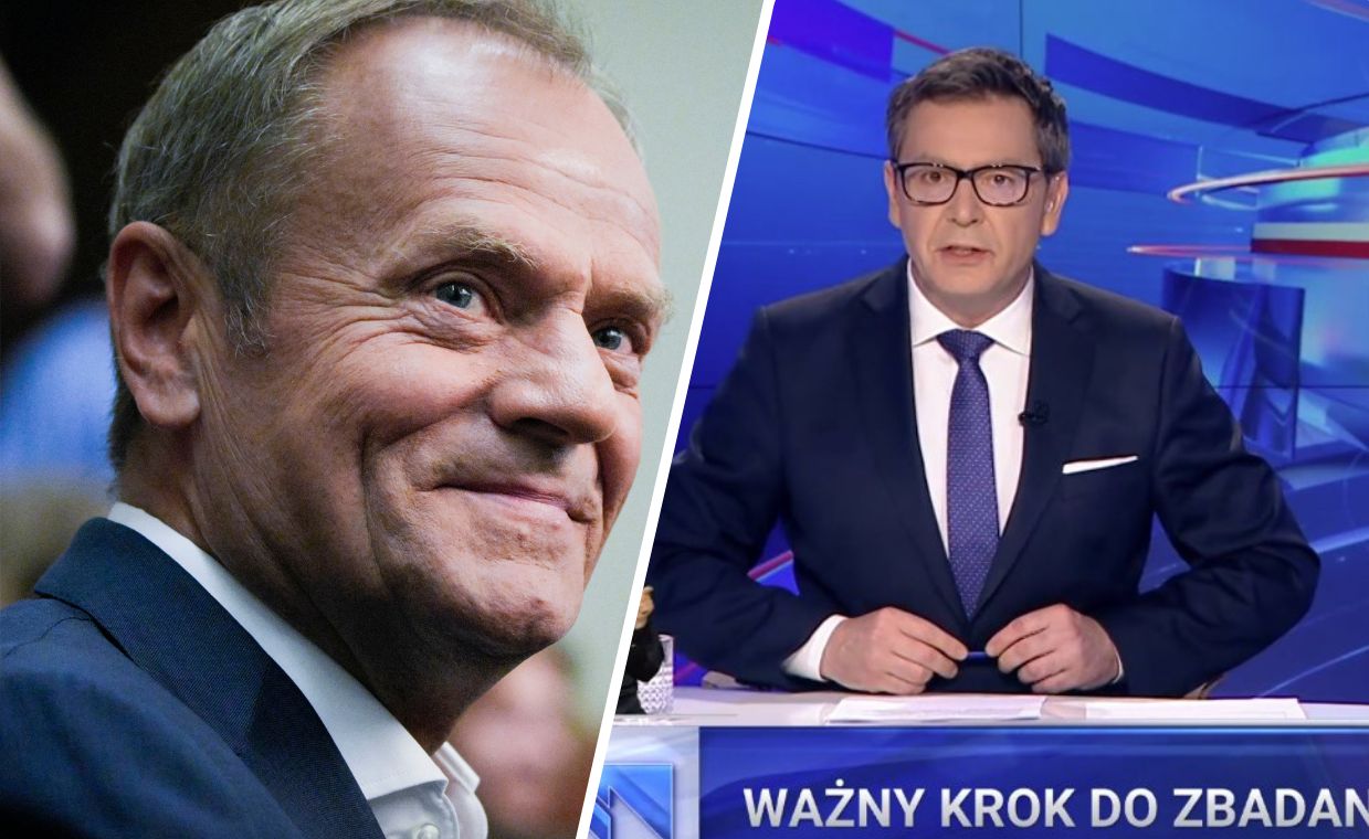 W "Wiadomościach" znów skrytykowano Donalda Tuska