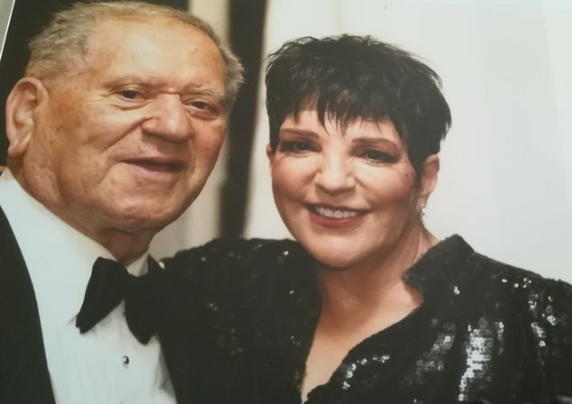 Arek Hersh i Liza Minnelli, która zaśpiewała tylko dla niego