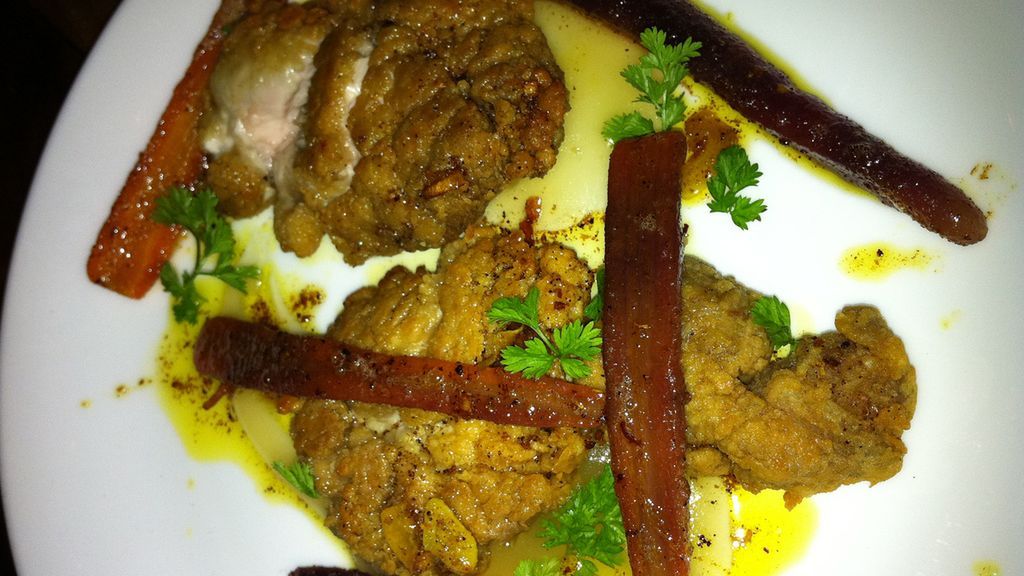 Duszony mózg cielęcy