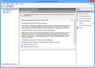 Zarządzanie systemem plików DFS
