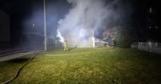 Dwa pożary w Markuszowie. Płonęły pustostany