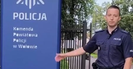Oto reklama komendy policji. Ludzie pękają ze śmiechu