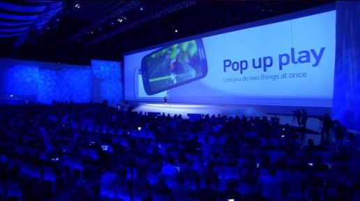Samsung Galaxy S III 3 premiera smartfona Pop Up Play