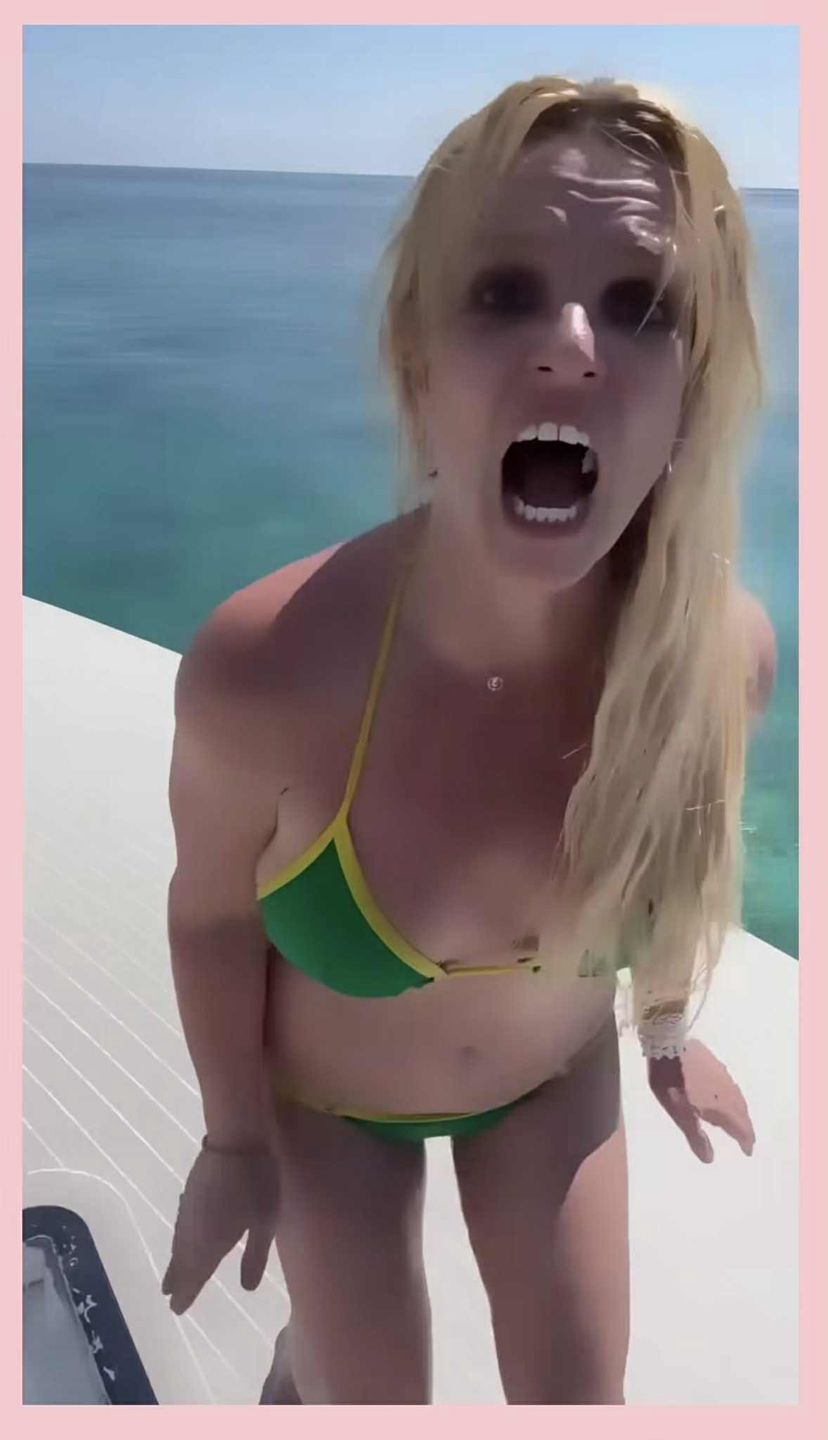 Kadry z nowego filmiku Britney Spears