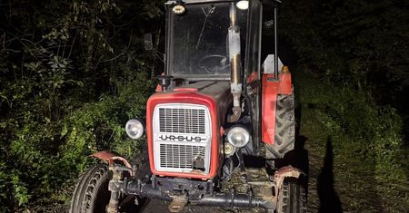 Miał blisko 2 promile. Wsiadł na traktor mimo zakazu