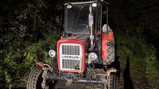 Miał blisko 2 promile. Wsiadł na traktor mimo zakazu