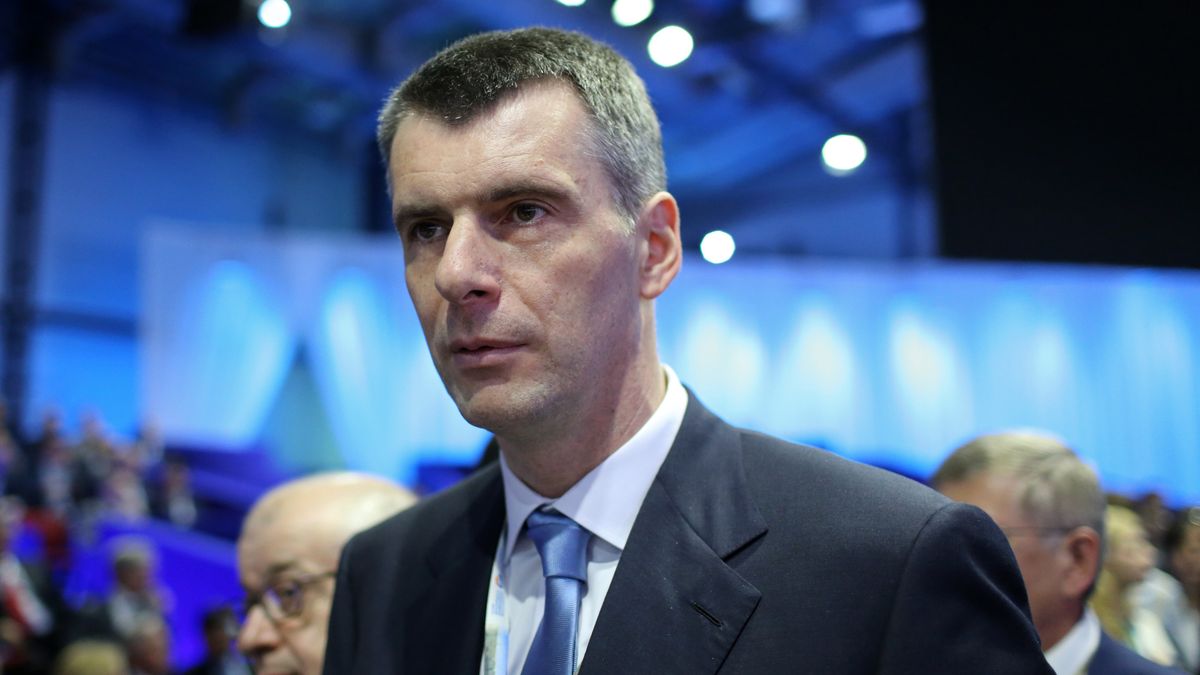 Rosyjski oligarcha Michaił Prochorow uciekł do Izraela