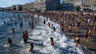 Rekordowe upały w Europie! Francja w czerwonym alercie, szkoły zamknięte, zakaz kąpieli
