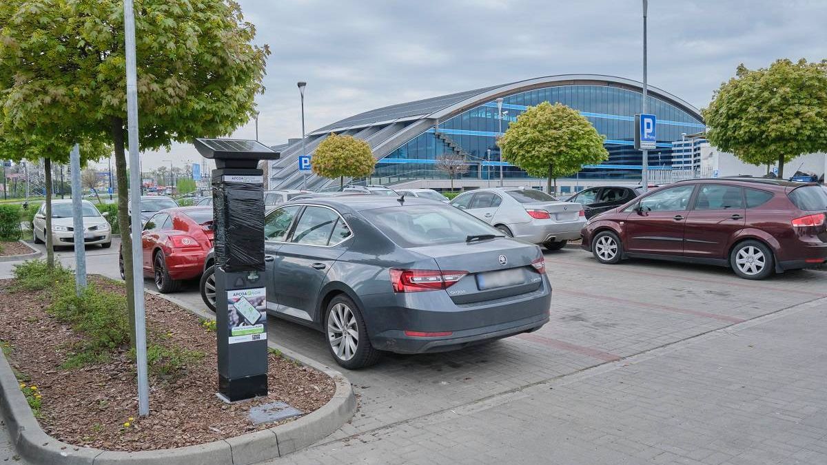 Płatny parking przy Aqua Lublin