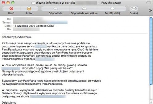 Jak nie dać się oszukać przez e-mail? 8
