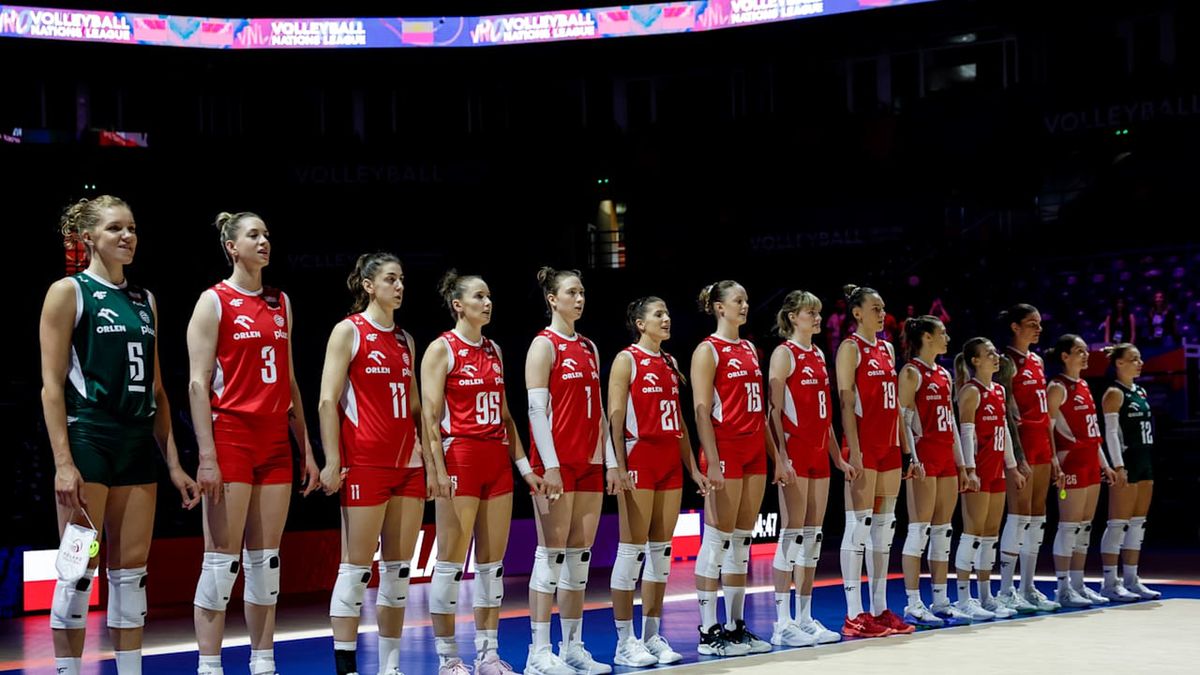 Materiały prasowe / VolleyballWorld / Reprezentacja Polski siatkarek