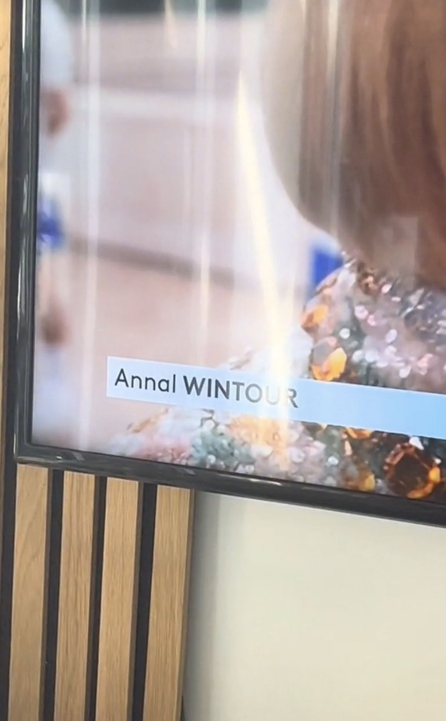 Wpadka podczas rozmowy z Anną Wintour