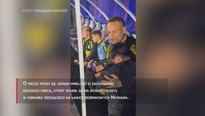 Najpierw ucieczka ochroniarzom, a potem to. Rozczulające sceny