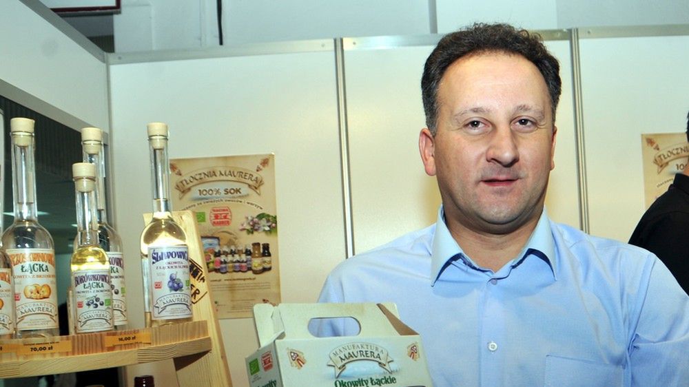 Krzysztof Maurer, właściciel "Tłoczni Maurer "