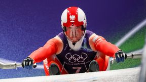 Niemiec mknie po złoto w saneczkarstwie. Polak zawiódł