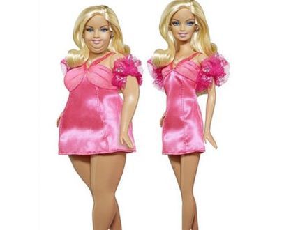 Lalka Barbie w rozmiarze plus-size