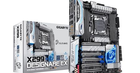 Gigabyte X299 Designare EX - srebrna piękność pod Intel Core X