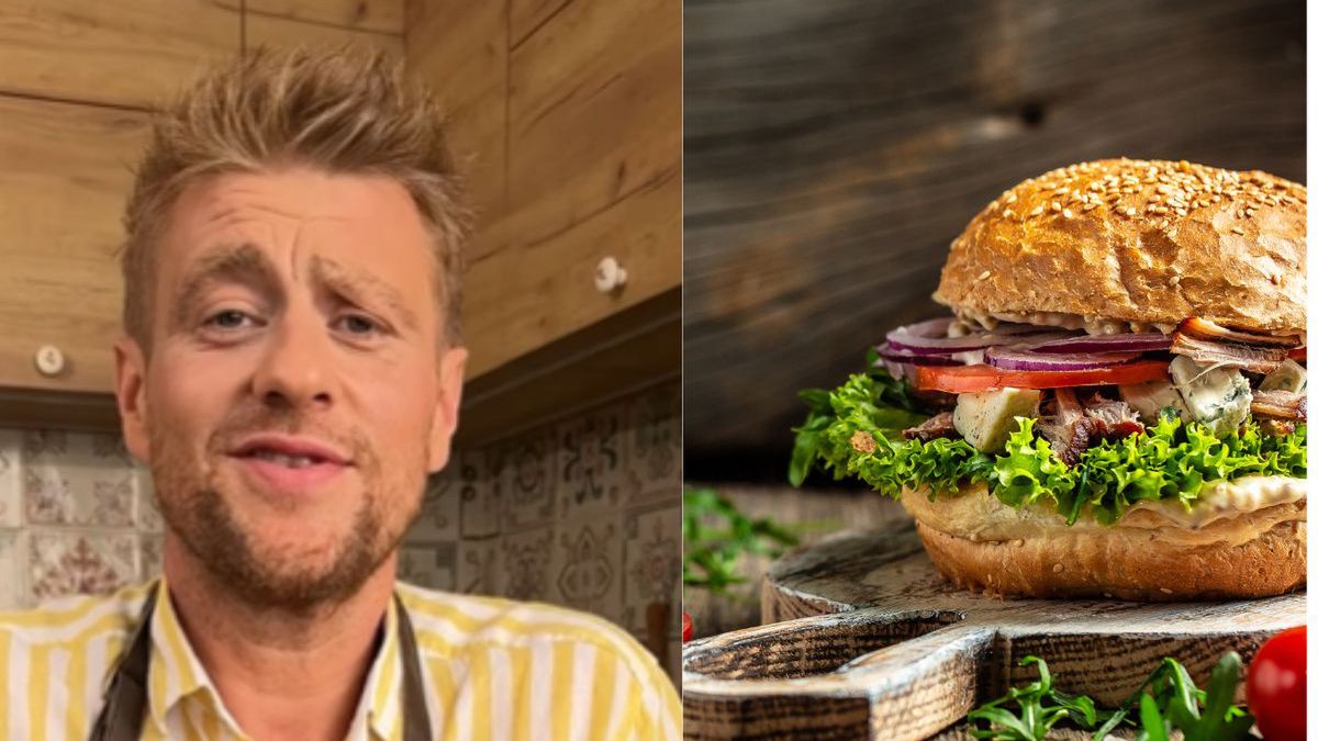 Tomasz Jakubiak ma swój pomysł na burgera. 