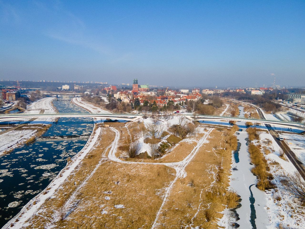 Otwarcie mostów Berdychowskich w Poznaniu