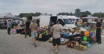 Sokołów Małopolski: Spór sprzedawców z  inkasentami na giełdzie