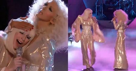 Lady Gaga i Christina Aguilera RAZEM NA SCENIE!