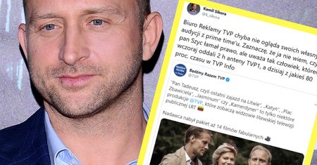 TVP reklamuje się twarzą Borysa Szyca. Po tym, co zrobił Latkowski na wizji