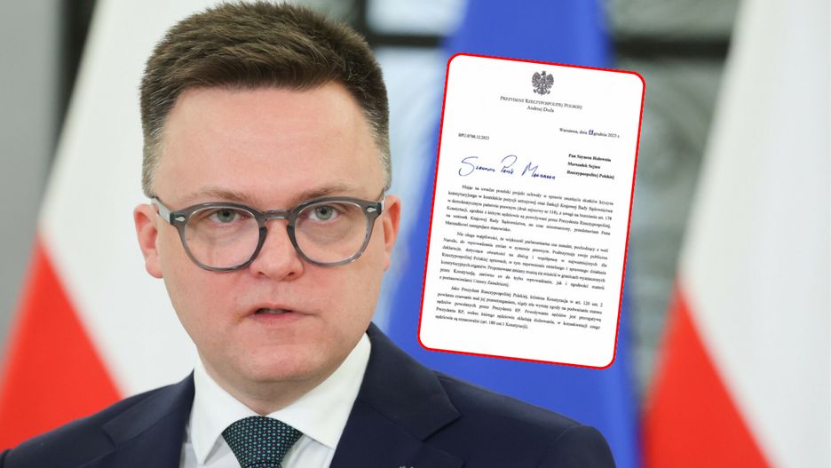 Marszałek Sejmu Szymon Hołownia 