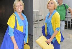 Edyta Olszówka: Smerf z TVN-u? Co ona na siebie założyła?!