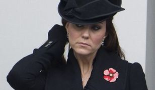 Smutna i zamyślona księżna Kate