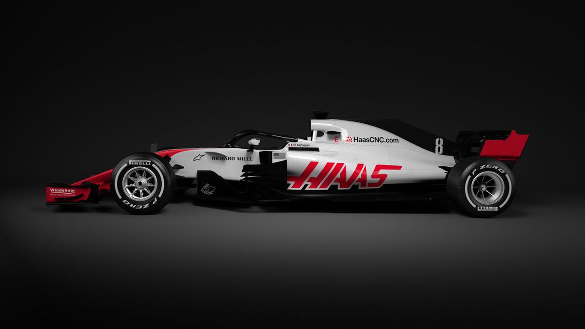 Materiały prasowe / Haas F1 Team / Haas zaprezentował bolid VF-18