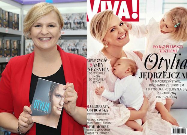 Otylia Jędrzejczak POKAZAŁA DZIECI na okładce "Vivy" (FOTO)