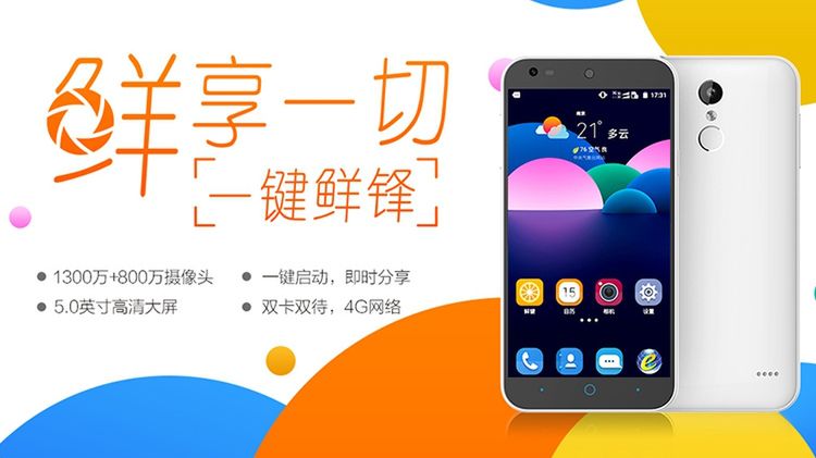 ZTE Xiao Xian 2 to młodzieżowy smartfon z ciekawym... przyciskiem 1