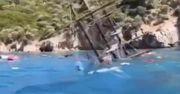 Statek zatonął u wybrzeży Turcji. Pasażerowie w popłochu wskakiwali do morza