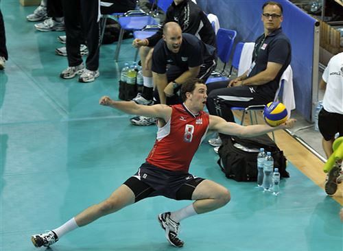 Caldwell w efektownej obronie (foto:FIVB)