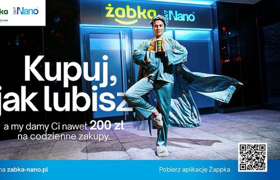 „Kupuj, jak lubisz" w reklamach Żabki Nano
