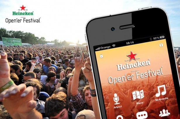 Open’er 2011 na iPhone’a