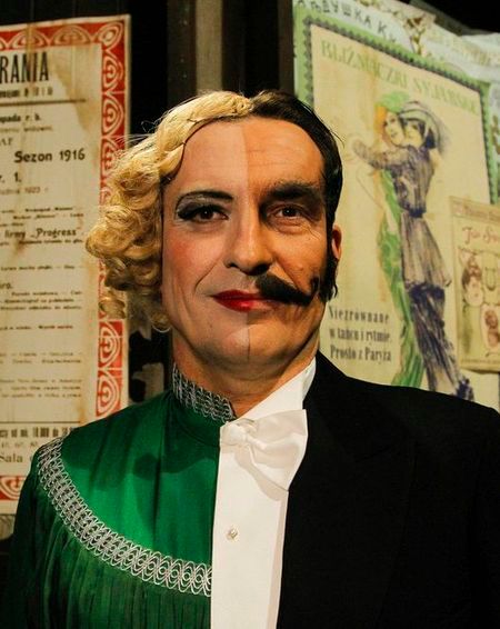Dariusz Kordek na planie produkcji