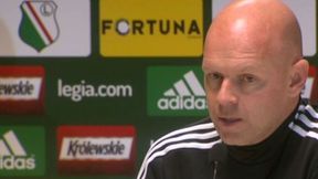 Berg przed meczem z Piastem