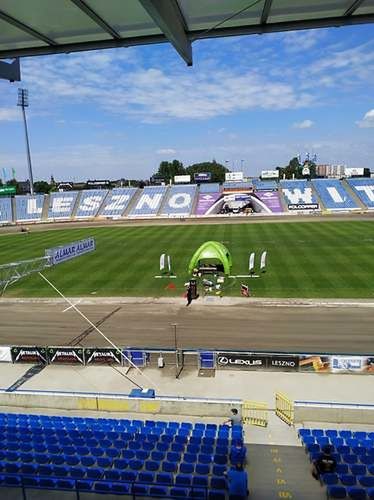 Stadion w Lesznie (fot. Natalia Walczak-Ignaszak)