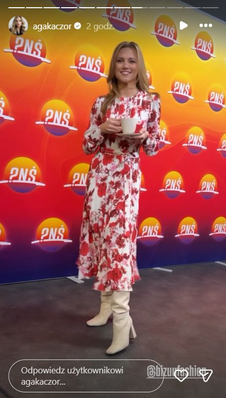 Agnieszka Kaczorowska zachwyciła jesiennym lookiem