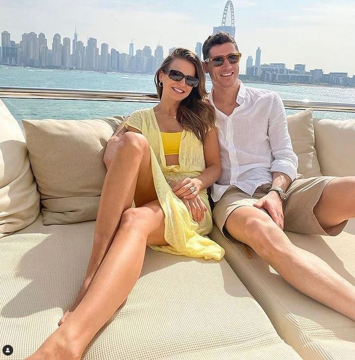 Anna i Robert Lewandowscy