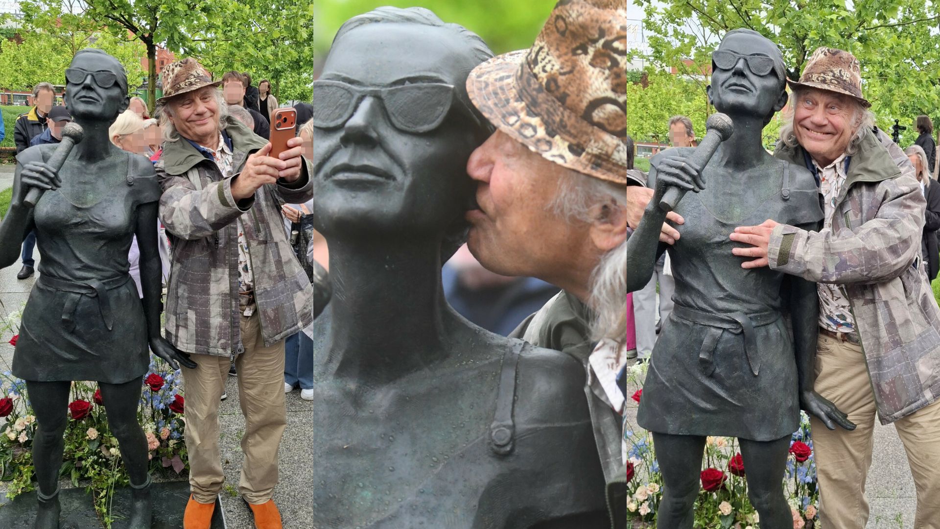 W Opolu odsłonięto nowy pomnik Kory. Podoba Wam się? Bo Kamilowi Sipowiczowi BARDZO... (ZDJĘCIA)